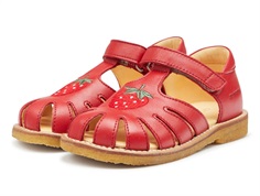 Angulus sandal red with strawberry